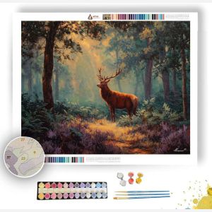EMBERHART STAG CLEARING - Paint by Numbers Full Kit