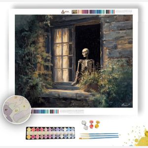 BONEWINDOW EVENING - Paint by Numbers Full Kit