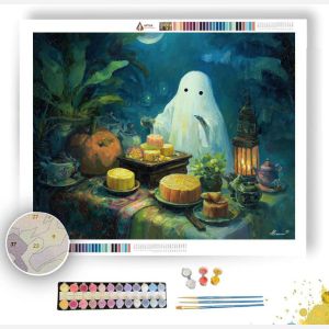 MOONCAKE NIGHT SPIRIT - Paint by Numbers Full Kit