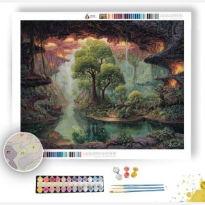 FIREVERDANT DAY REALM - Paint by Numbers Full Kit