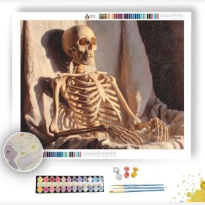 FINAL QUIET SKELETON - Paint by Numbers Full Kit