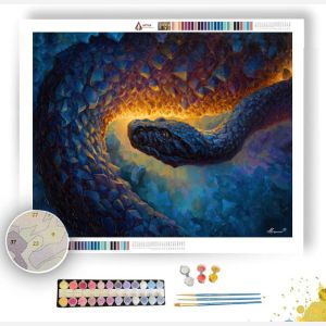 PRISMFLAME SERPENT PASS - Paint by Numbers Full Kit