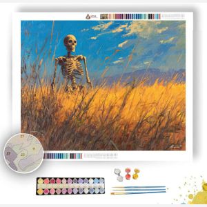 SKELETON FIELD WALK - Paint by Numbers Full Kit