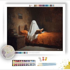 BEDTIME STORY GHOST - Paint by Numbers Full Kit