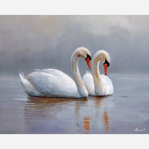 SILENT PAIR - Paint by Numbers Full Kit