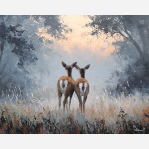 SILENT SILENT MOMENT - Paint by Numbers Full Kit