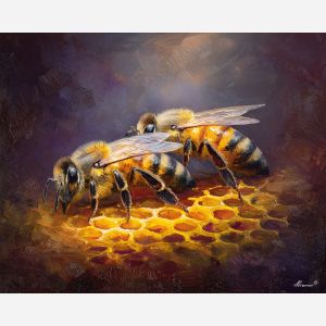 calm, silent, balance, saint valentine, love theme, couple, togetherness, romantic scene, palette knife, oil painting, impasto, thick paint, textured surface, emotional art, symbolic, intimacy, pairing, connection