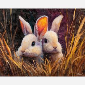 united, gesture, saint valentine, love theme, couple, togetherness, romantic scene, palette knife, oil painting, impasto, thick paint, textured surface, emotional art, symbolic, intimacy, pairing, connection