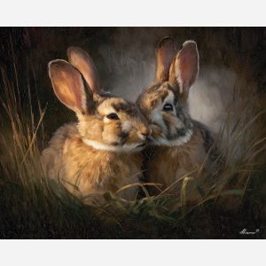 joined, connection, saint valentine, love theme, couple, togetherness, romantic scene, palette knife, oil painting, impasto, thick paint, textured surface, emotional art, symbolic, intimacy, pairing