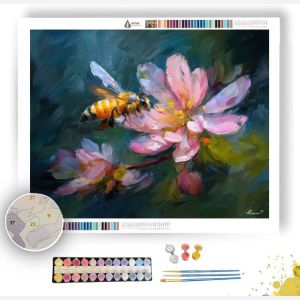 FOCUSED PLAYFUL OUTLINE - Paint by Numbers Full Kit