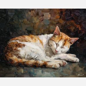 odd, surface, black cat, palette knife, oil painting, impasto, thick paint, textured surface, expressive art, painterly style, material depth, visual rhythm, hand painted, layered pigment, atmospheric, fine art, contemporary painting