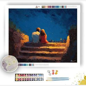SHADOWED FIGURES - Paint by Numbers Full Kit