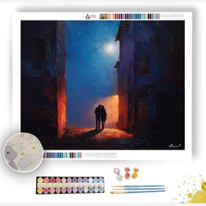 VEILED PAUSE - Paint by Numbers Full Kit