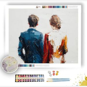 PAIRED FIGURES - Paint by Numbers Full Kit