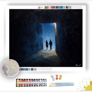 DARK PAUSE - Paint by Numbers Full Kit