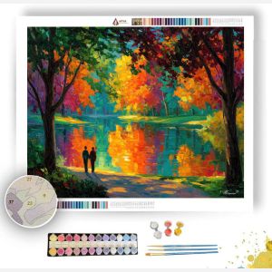 REFLECTED PATH - Paint by Numbers Full Kit