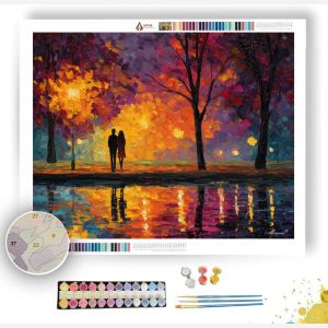 BRIGHT EVENING - Paint by Numbers Full Kit