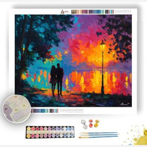 EVENING HORIZON - Paint by Numbers Full Kit