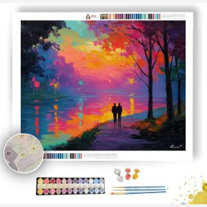 GLOWING COLORS - Paint by Numbers Full Kit