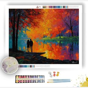AUTUMN WALK - Paint by Numbers Full Kit