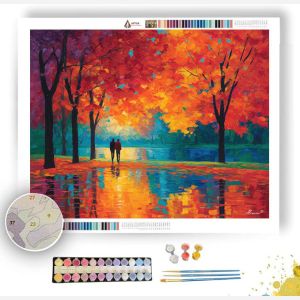 AUTUMN LIGHTS - Paint by Numbers Full Kit