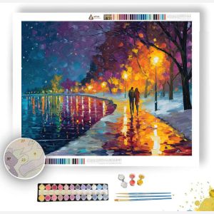 COLORFUL STEPS - Paint by Numbers Full Kit