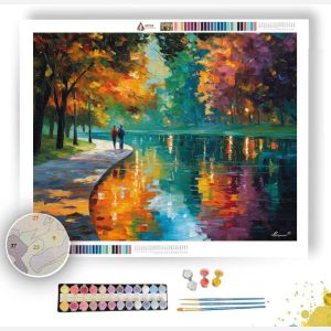 QUIET LAKE - Paint by Numbers Full Kit