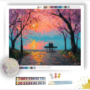 SUMMER BENCH - Paint by Numbers Full Kit