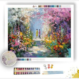 FLOWERED SEASON - Paint by Numbers Full Kit
