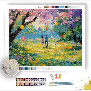 JOYFUL PATH - Paint by Numbers Full Kit
