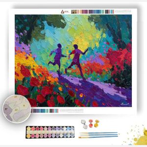 PLAYFUL MOMENT - Paint by Numbers Full Kit