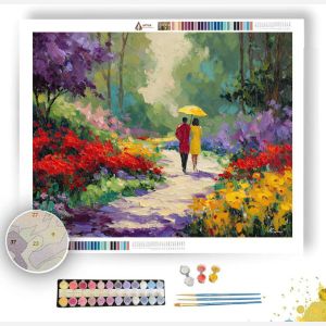 OPEN BLOOMS - Paint by Numbers Full Kit