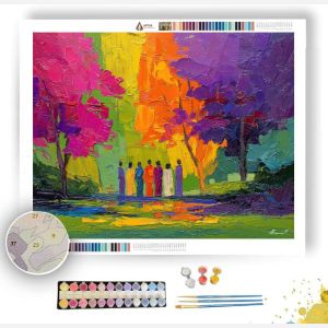 BRIGHT PARK - Paint by Numbers Full Kit