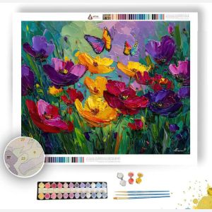 VIVID BLOOMS - Paint by Numbers Full Kit