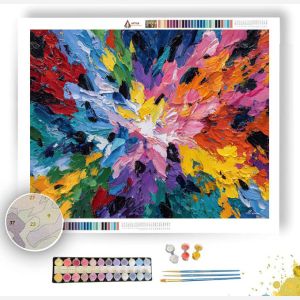 ENERGETIC FLOW - Paint by Numbers Full Kit
