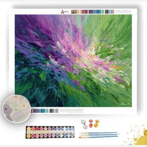 BLOOMING PULSE - Paint by Numbers Full Kit