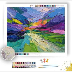 COLORFUL MOTION - Paint by Numbers Full Kit