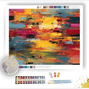 EXPANDED FIELDS - Paint by Numbers Full Kit