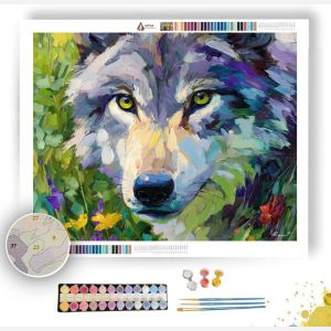 RADIANT GAZE - Paint by Numbers Full Kit
