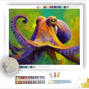 BRIGHT FEATURES - Paint by Numbers Full Kit