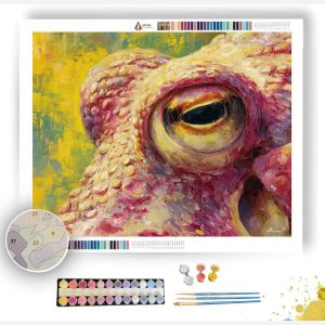 FOCUSED FACE - Paint by Numbers Full Kit