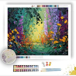 BLOOMING SPACE - Paint by Numbers Full Kit