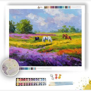 RADIANT MEADOW - Paint by Numbers Full Kit
