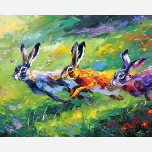 open, moment, butterfly close up, spring animal, wildlife portrait, animal face, palette knife, oil painting, impasto, textured surface, expressive animal, modern wildlife art, spring colors, painterly portrait, seasonal art, nature, close crop