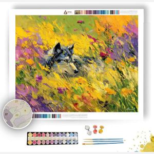 BLOOMING FIELD - Paint by Numbers Full Kit