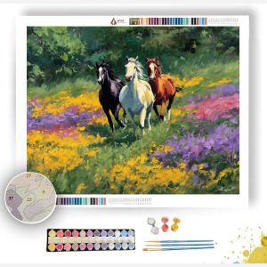 FLOWING MEADOW - Paint by Numbers Full Kit