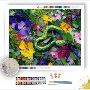 BLOOMING MOMENT - Paint by Numbers Full Kit