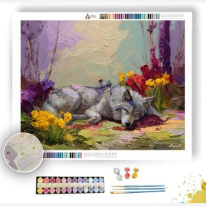 FLOWING SPACE - Paint by Numbers Full Kit