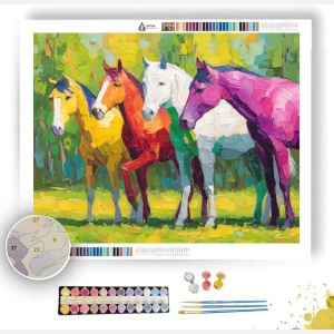COLORFUL PLACE - Paint by Numbers Full Kit