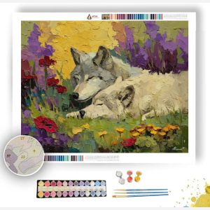 BLOOMING BALANCE - Paint by Numbers Full Kit